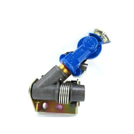 Belgrade Parts & Service, Inc. Phillips 12-45145B Swinger Gladhand Service 45deg Blue Coat
