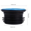 Toilet Rubber Ring ABS Plastic Odourless Rubber Seal Drain Pipe