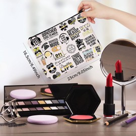 911 Dispatcher Gift Dispatcher Quote Canvas Makeup Bag with Zipper for Coworker (Dispatcher CA)