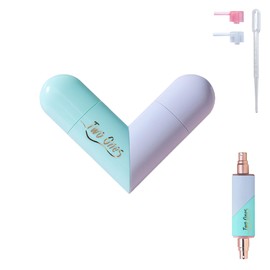 ONROCL Travel Perfume Bottle Refillable - 2 in 1 Dual Sprayer, 5ml+5ml Leak-Proof Portable Perfume Atomizer for Women & Men, Perfect for Travel, Gym, Office, Compact & Stylish Fragrance Container