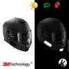VFLUO Black Standard™ – Kit of 4 Black Retro-Reflective Helmet