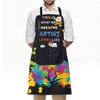 ENSIANTH Artist Painter Gifts Artist Aprons with Pockets Painter Aprons
