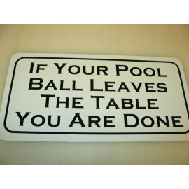 ssi Funny Pool Metal Sign vintage billiard Ball Table Bar