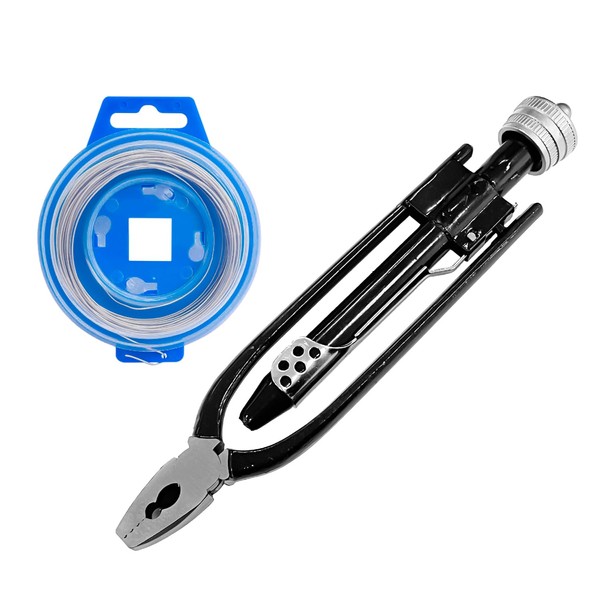 Socpuro Wire Twister Auto Return Wire Tool Cutting Pliers 6