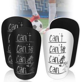 ELNLE Mini Shin Pads Children's Football 2 Pairs Mini Shin Pads 10 x 6 cm Small Shin Guard Football for Adults & Teenagers Children (Shin Pads M Size)