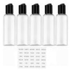 Set de Viaje 5 Botellas Portátiles para Champú, 100ml