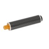 UCCKEYI Carbon Fiber Black Yellow Pool Cue Extension to Fit