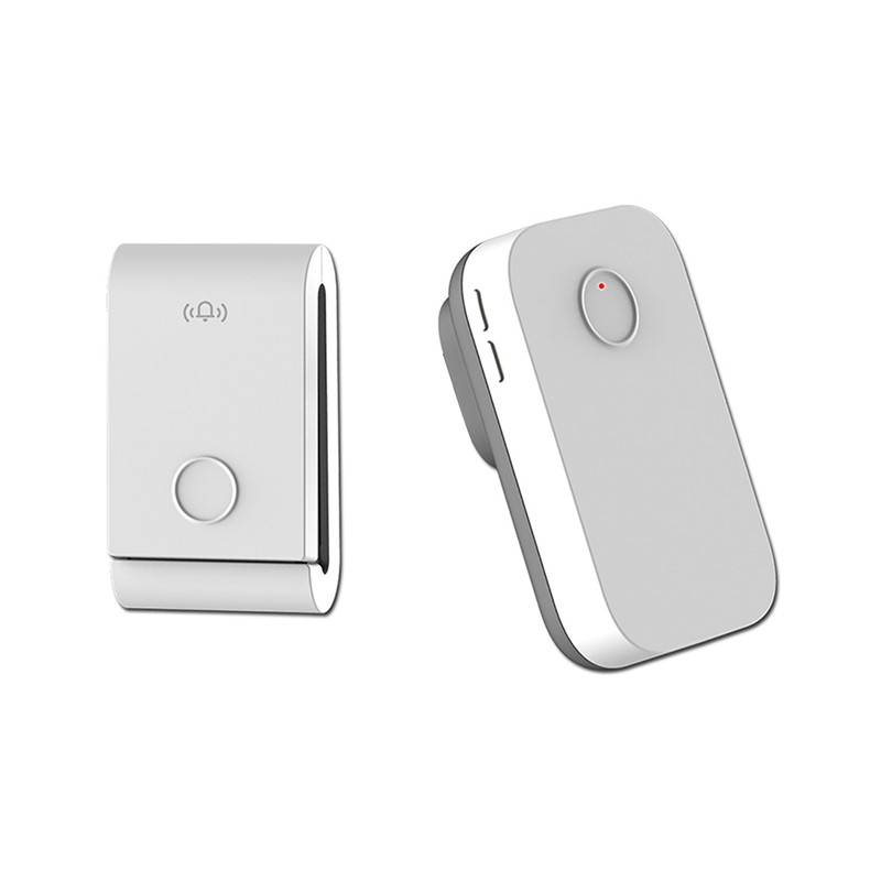Wireless Doorbell Self-Powered Doorbell Button Kit 38 Chime Up to