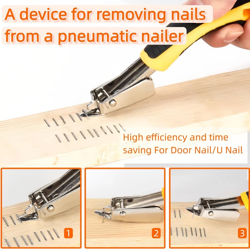 4 Pcs Staple and Nail Puller Tool Kit Set -