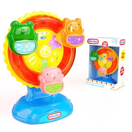 Lollipop Little Tikes Lights and Sounds Ferris Wheel Toy - Suction Cup Spinning Toy for Babies and Toddlers, High Chair Fun Time for Toddlers