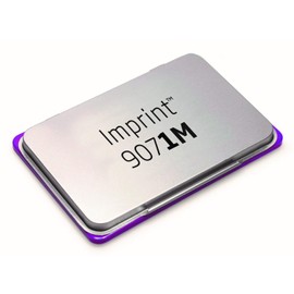 Trodat Imprint 9071M Metal Stamp Pad, 2" x 3-1/2", Purple
