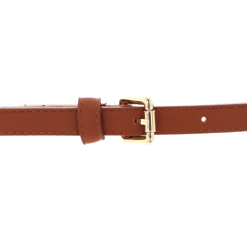 VALENTINO Emma Winter Belt W120 Cuoio / Oro - Can