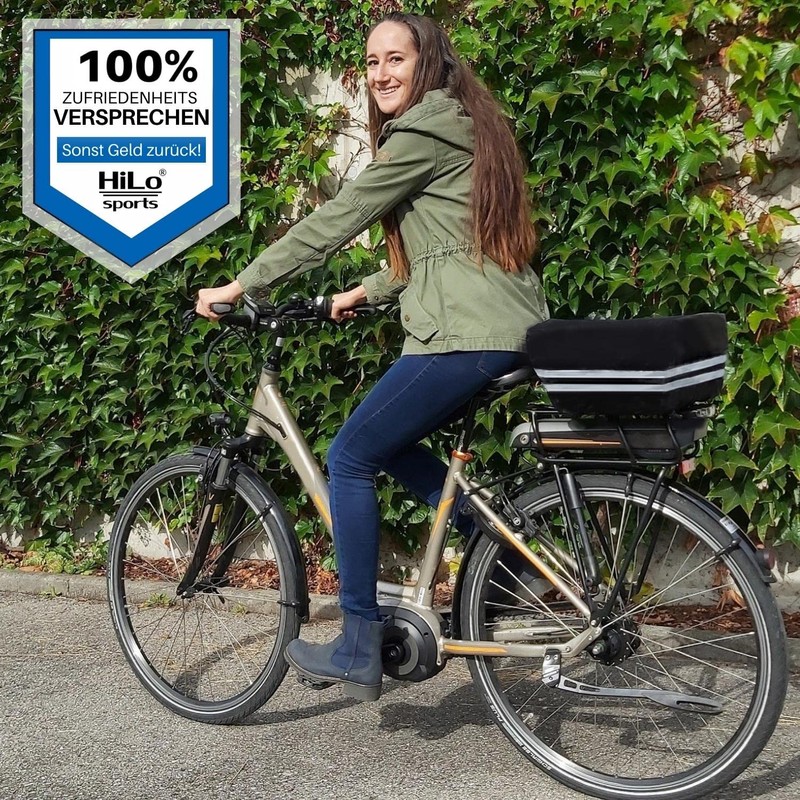 HiLo sports Rain Cover Bicycle Basket – [For All Rear