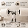 Funny Weightlifting Toilet Paper Holder for Bathroom Decor – Fitness-Themed