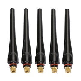 5pcs tig welding 57y02 long black cap for tig welding torch, Tig Welding Back Caps for Welding Torch WP-17/18/26 (5pcs57Y02 (long))