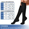 8 Pares Calcetines para Medias de Compresión, Calcetas Elásticas de