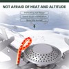 BRS-32 Portable Foldable Camping Stove Expandable Double Cooktop - Easy