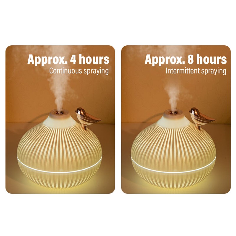 Mist Humidifier Small Onion Shape USB Lighting Quiet Small Air