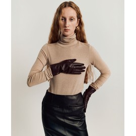 MAYBE YOU Maveryou Dota Lambskin Leather Gloves