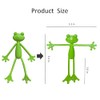 Cute Frog Plant Support Clips - 5Pcs Plant Stand Set