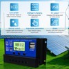 Professional 30A Solar Charge Controller Replacement , 12V/24V Solar Panel