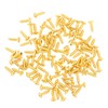 100PCS Guitar Pickguard Screws Metal Guard Plate Mounting Screw Electric
