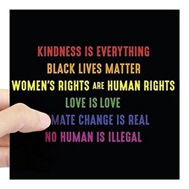 CafePress The Truth Sticker Square Bumper Sticker Car Decal