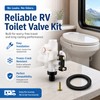 RV Toilet Water Valve Kit for Leak Repair – 31705