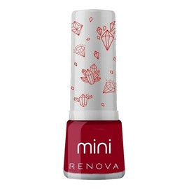 Esmalte para uñas Renova mini Vale rojo encendido 7.7 ml