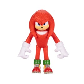 Knuckles Sonic The Hedgehog 3 Movie 2.5" Action Figure with Articulation