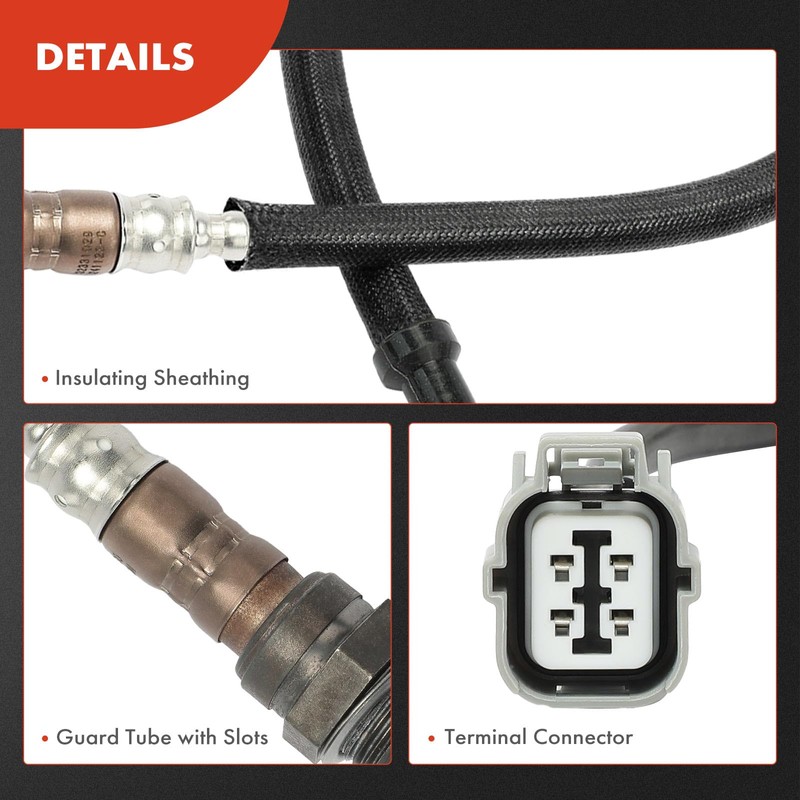 A-Premium - Sensor de oxígeno O2 compatible con Honda CR-V