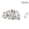 sourcing map Upholstery Pins 11 mm x 13 mm Flat