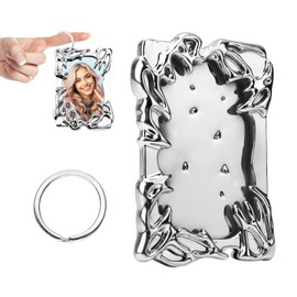 Yqhugbc Photocard Holder, Kpop Photocard Holder, ID Card Holder, Acrylic Photocard Holder, Electroplated Y2K ID Card Badge Holder, for Credit Letter, Bank Card, Student ID