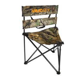 Muddy Folding Tripod Ground Seat, Camo, One Size