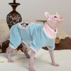 RayMinsino Pet Clothes Cat Sphinx Hairless High Elastic Four Legged