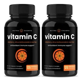 Nutrachamps Vitamina 1000mg Saúco Pack 120 Cápsulas