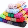 Stepace [2 Pairs] Flat Elastic Shoe Laces for Sneakers 31"-63"