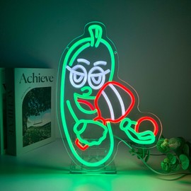Pickleball Neon Sign，LED Wall Decor for Home Gym Sports Themd Party & Bedroom - Gift for Pickleball Enthusiasts & Sports Fans