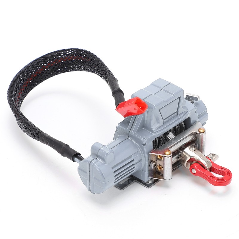 RC Automatic Winch and Wireless Remote Controller Receiver Simulation for