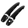 UCCKEYI 4Pcs/Set ABS Exterior Door Handle Cover Trim Cap Fit