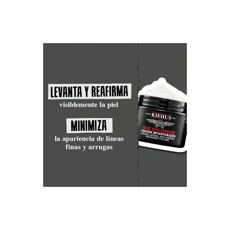 Kiehls Age Defender Face Cream Crema Para Hombre 50ml