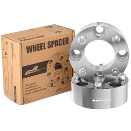 GAsupply ATV Wheel Spacers 4x110, Compatible with CFMoto, Segway, Yamaha, 2" 50mm Wheel Spacer Adapters 74mm Hub Bore with 12×1.25 Studs, 2 Pack