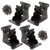 SENENQU 4PCS Folding Table Leg Bracket, 90 Degree Foldable Furniture