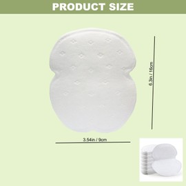 100Pcs Disposable Underarm Sweat Pads for Men and Women,Extra Comfort, Enhanced Anti - Sweat, Invisible Design, Ideal for Hyperhidrosis