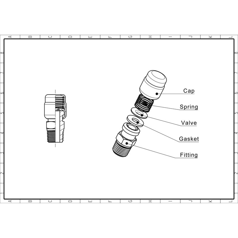 Engytrl 2-Pack Rear Differential Breather Vents, Rear Diff Vent Breather