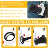 DOOCECIY 2 PCS Cable Tie Holder, Zip Tie Organiser Holder