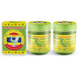 HONG THAI Compound Thai Herb Inhalant 10g Pack of 2