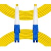 Fibergaga-15M(50ft) OS2 LC to LC Fiber Patch Cable Single Mode,