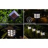Paquete de 2 luces solares 2 en 1 grandes para
