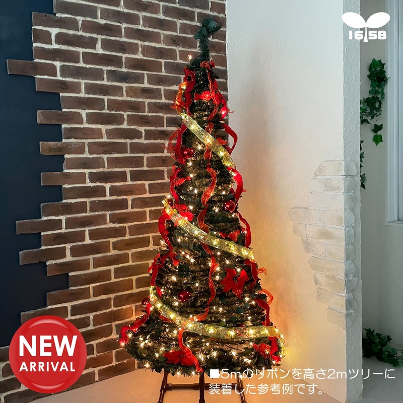IROKOHA Ribbon LED Light, Christmas Tree Light, Christmas LED Light,